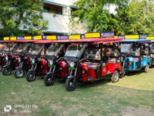 Empowering Women for Financial Independence: Lions Clubs' E-Rickshaw Initiative